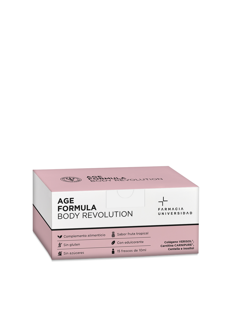 Age fórmula Body revolution Farmauniversidad 15 frascos