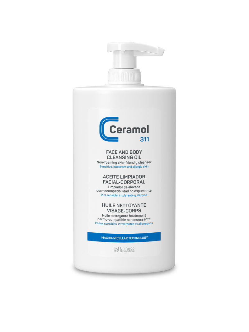 Ceramol aceite limpiador facial-corporal 311