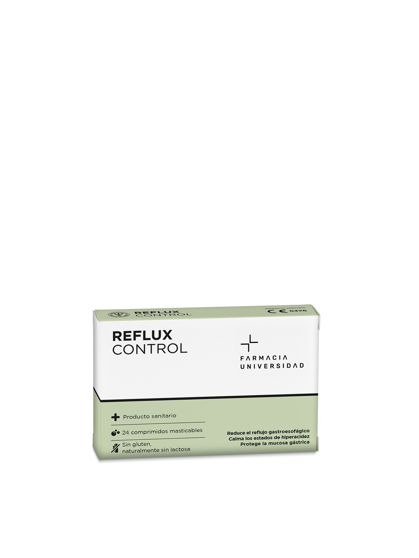 Refluxcontrol Farmauniversidad 24 comprimidos masticables