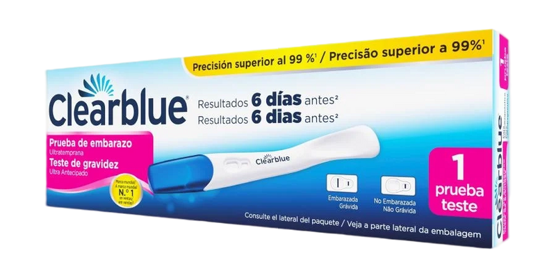 Clearblue Early Prueba De Embarazo Deteccion Temprana Maternilab