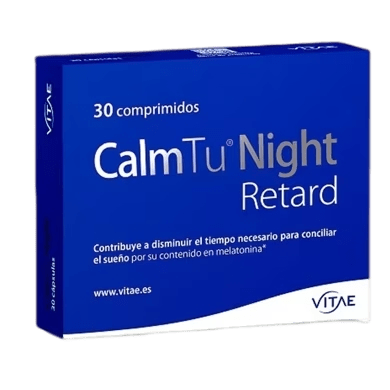 CalmTu Night Retard Vitae 30 Cápsulas