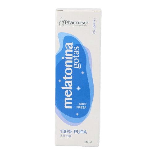 Pharmasor melatonina gotas 100 % pura  50 ml.